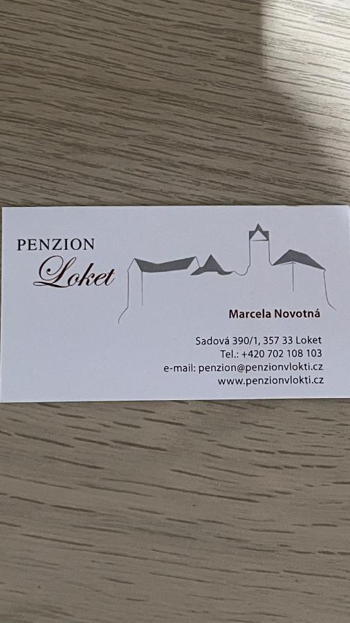 Penzion Loket Exterior photo